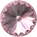 Primero Crystals 1122 Rivoli - Light Rose 12mm 1 styck