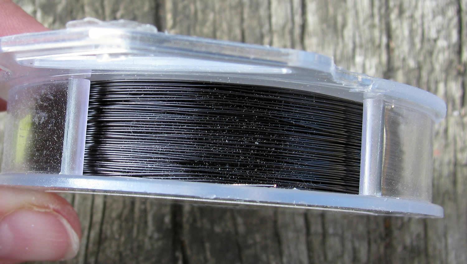 Artistic Wire 28 Ga - Svart, 1 rulle Artistic wire