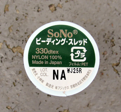 SoNo Beading Thread - Natural, 1 Rulle SoNo Beading Thread