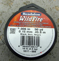 Wildfire 0,06 - Svart, 50 yards Beadalon