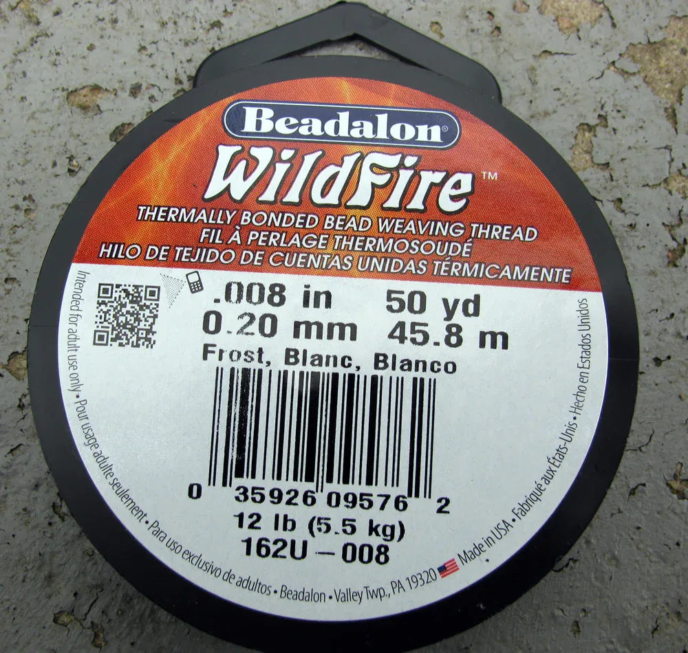 Wildfire 0,08 - Frost 50 Yards Beadalon