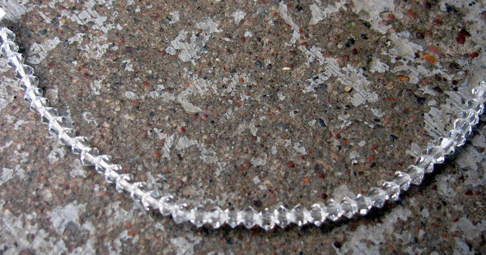 Tjeckiska MC Bicone - Crystal, 3 mm, 1 sträng Preciosa