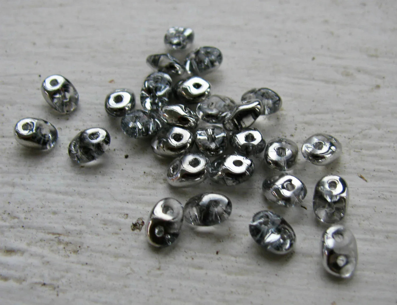 SuperDuo - Crystal Silver, 10 gram Matubo