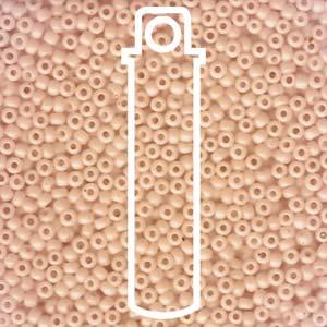 Miyuki Seed Beads - Semi-Matte Salmon/Lined Opal 11/0 24 gram Miyuki