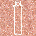 Miyuki Seed Beads - Light Peach Luster 11/0, 24 gram Miyuki