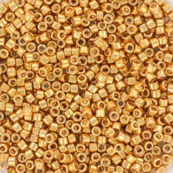 Miyuki Delica - Galvanized Yellow Gold 11/0, 5 gram Miyuki
