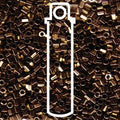 Miyuki Delica Hexcut - Metallic Bronze 8/0, 6,8 gram Miyuki