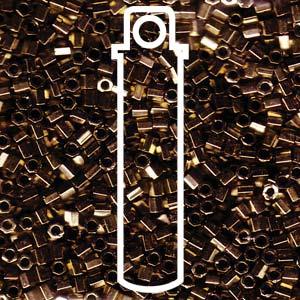 Miyuki Delica Hexcut - Metallic Bronze 8/0, 6,8 gram Miyuki