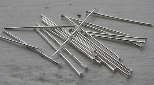 Hattpinnar Silverfärgad - 25mm, 125-pack Grekisk Metall