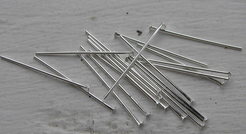 Hattpinnar Silverfärgad - 25mm, 125-pack Grekisk Metall
