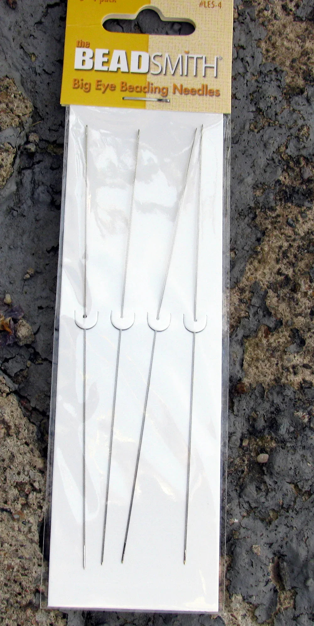 Pärlnålar - Big Eye Långa, 4-Pack Beadsmith