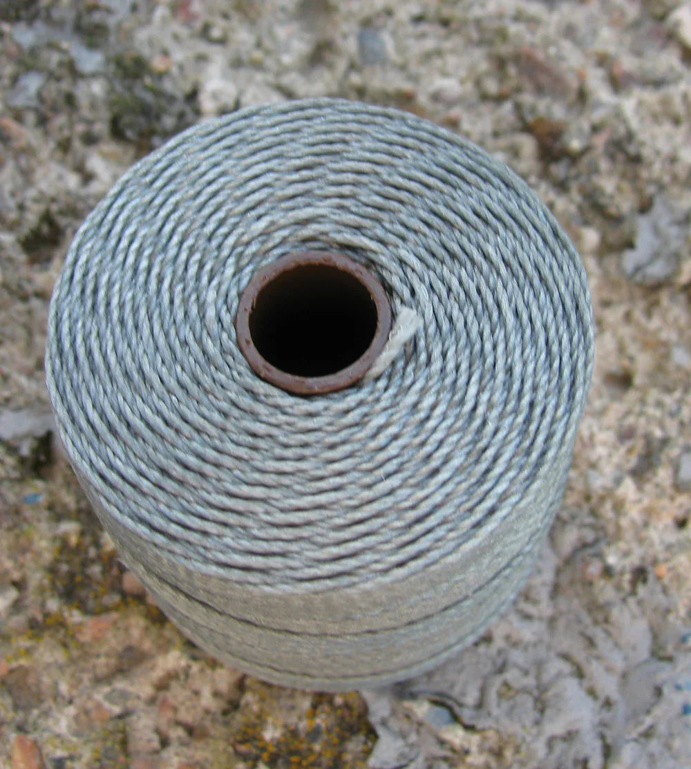 S-Lon bead cord - Steel, 1 rulle Hilmas Pyssel