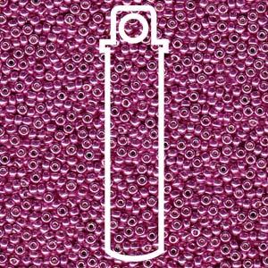 Miyuki Seed Beads - Duracoat Galvanized Hot Pink 8/0, 22 gram Miyuki