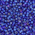 Miyuki Seed Beads - Silver Lined Cobalt AB 11/0, 10 gram Miyuki