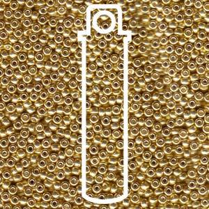 Miyuki Seed Beads - Galvanized Yellow Gold 11/0, 24 gram Miyuki