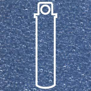 Miyuki Seed Beads - Transparent Light Cornflower Blue 11/0, 24 gram Miyuki