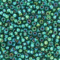 Miyuki Seed Beads - Silverlined Emerald AB 11/0, 10 Gram Miyuki