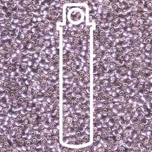 Miyuki Seed Beads - Silverlined Light Amethyst 11/0, 24 Gram Miyuki