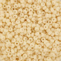 Miyuki Seed Beads - Matt Dark Cream 11/0, 10 gram Miyuki