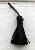 Silkestofs - Svart 3,5 cm - 1 styck Hilmas Pyssel