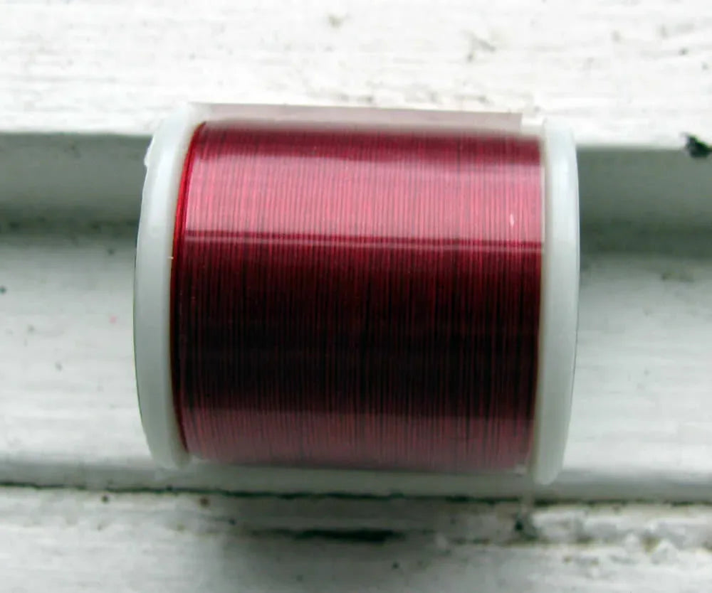 K.O Pärltråd - Rich Red, 1 Rulle K.O Beading Thread