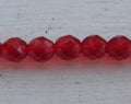 Tjeckiska Firepolish - Siam 8mm, 25-Pack Hilmas Pyssel