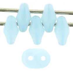SuperDuo - Milky Aquamarine, 10 gram Matubo