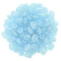 SuperDuo - Milky Aquamarine, 10 gram Matubo