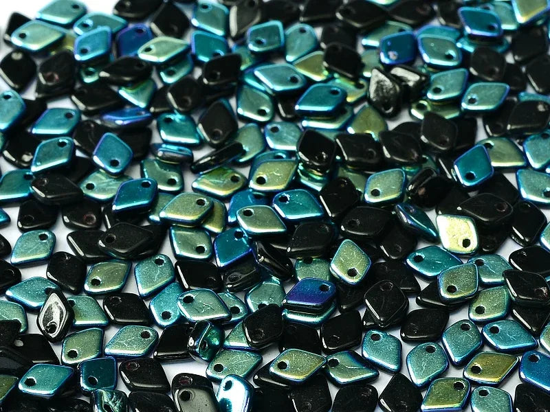 Dragon Scale Beads - Jet AB, 5 gram Hilmas Pyssel