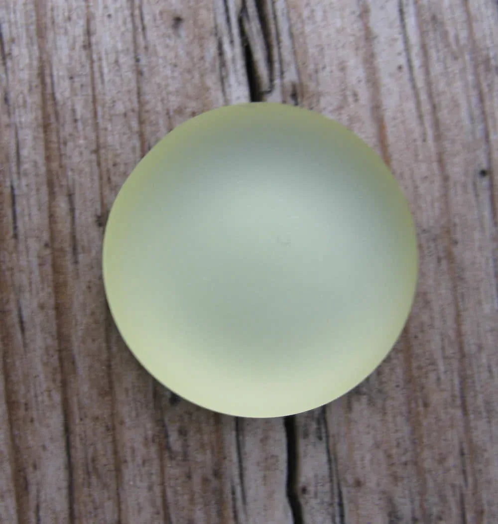 Luna Cabochon - Citron 18 mm, 1 styck Hilmas Pyssel