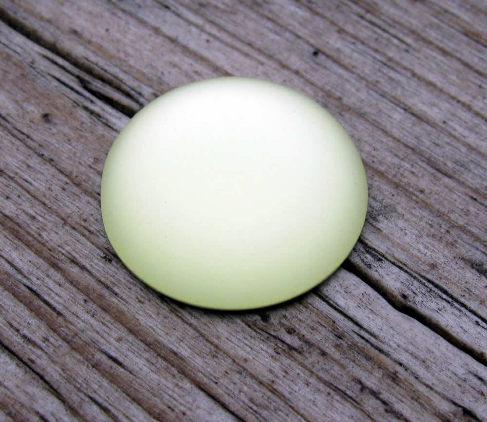 Luna Cabochon - Citron 18 mm, 1 styck Hilmas Pyssel