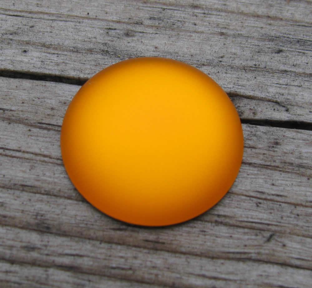 Luna Cabochon - Mango 18 mm, 1 styck Hilmas Pyssel