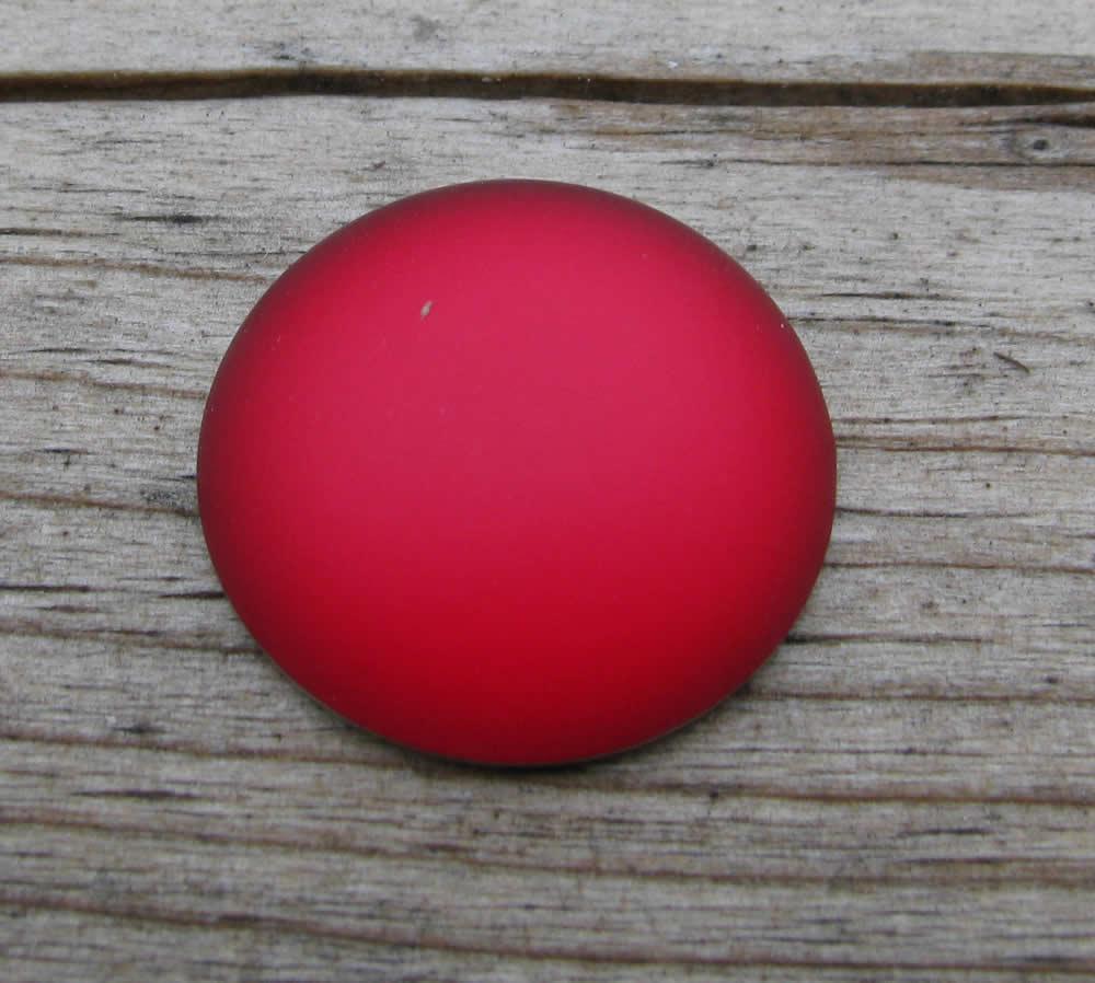 Luna Cabochon - Garnet 18 mm 1 styck Hilmas Pyssel