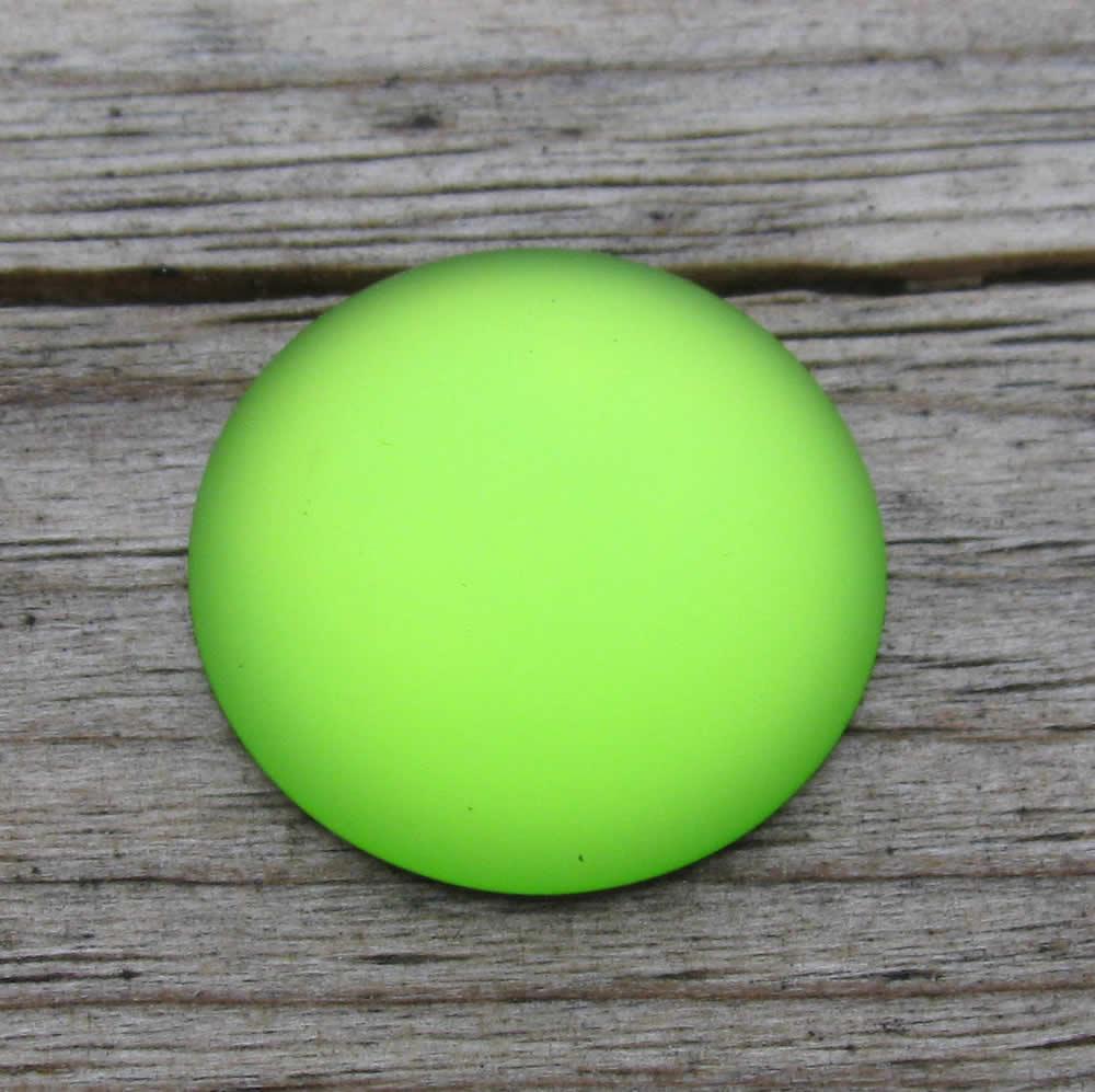 Luna Cabochon - Lime 18 mm 1 styck Hilmas Pyssel
