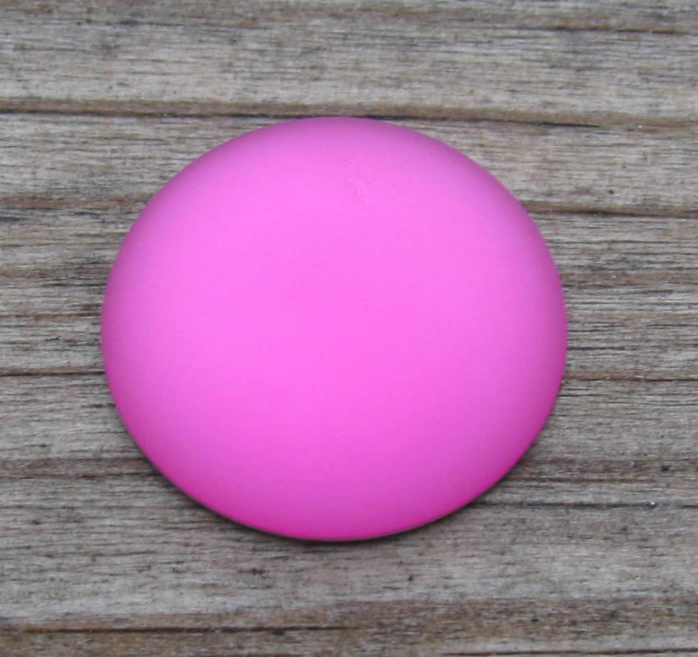 Luna Cabochon - Raspberry 18 mm, 1 styck Hilmas Pyssel