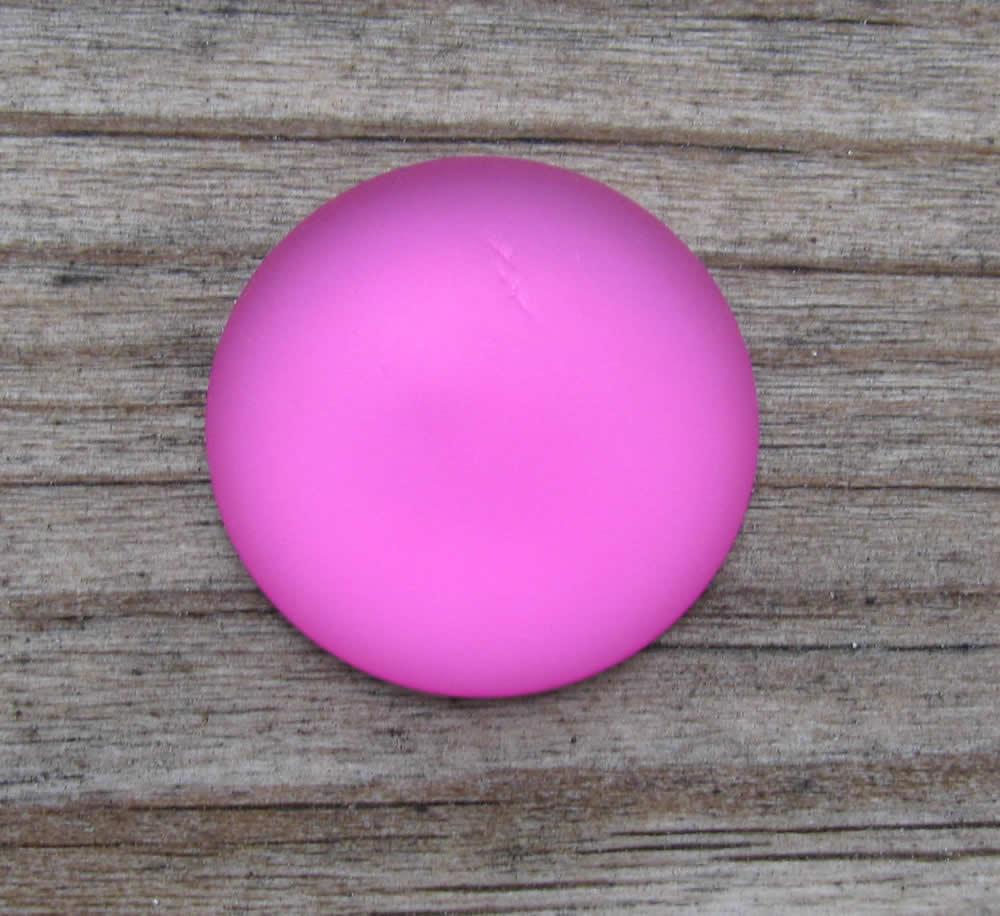Luna Cabochon - Raspberry 18 mm, 1 styck Hilmas Pyssel