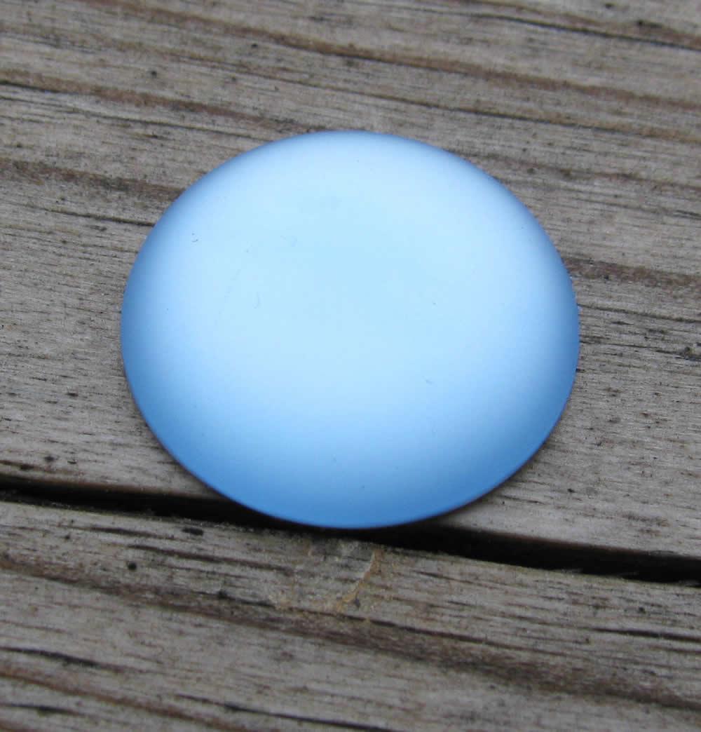 Luna Cabochon - Skyblue 18 mm 1 styck Hilmas Pyssel