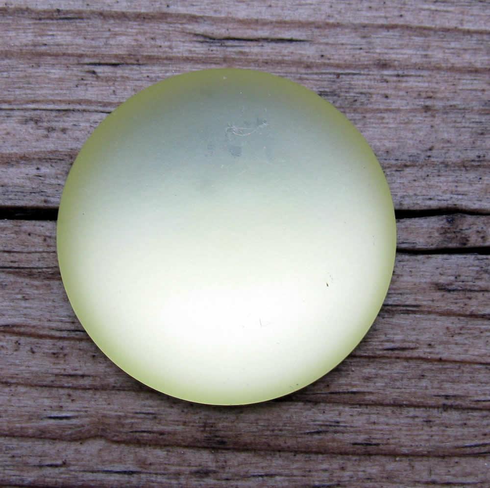 Luna Cabochon - Citron 24 mm, 1 styck Hilmas Pyssel