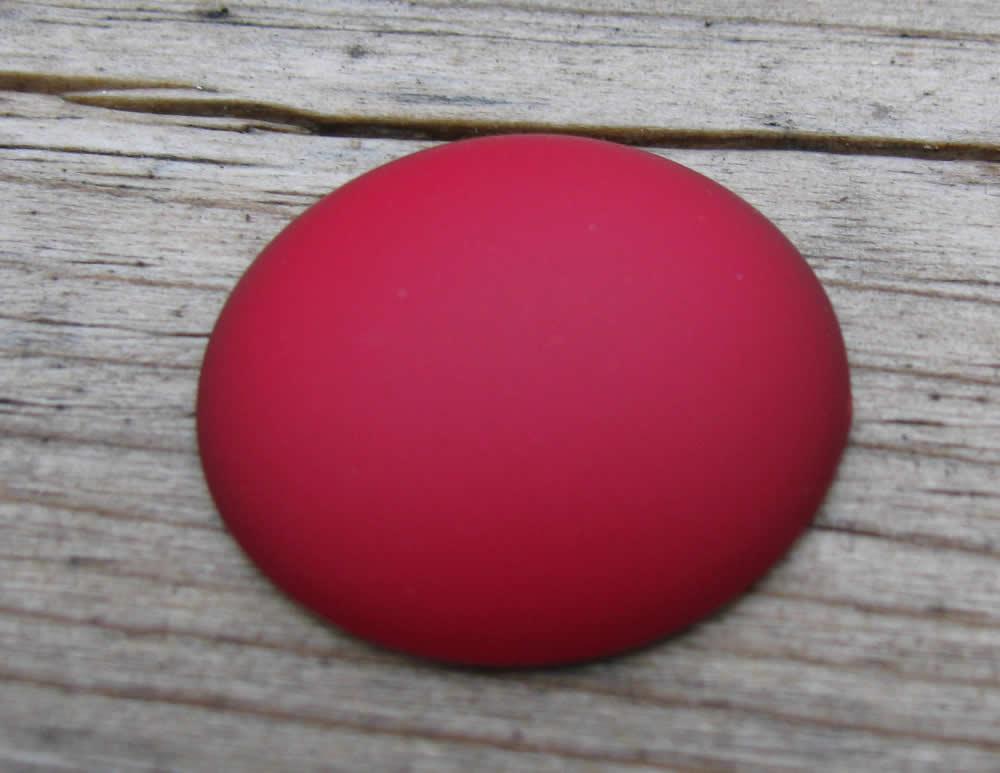Luna Cabochon - Garnet 24 mm 1 styck Hilmas Pyssel