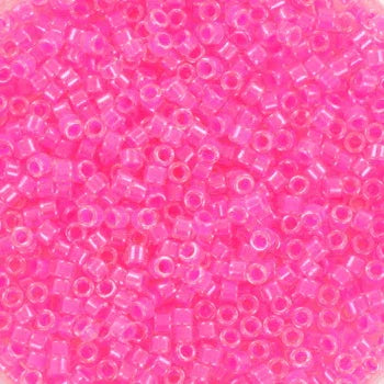 Miyuki Delica - Luminous Wild Strawberry 11/0, 5 gram Miyuki