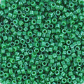 Miyuki Delica - Dyed Opaque Green 11/0, 5 gram Miyuki