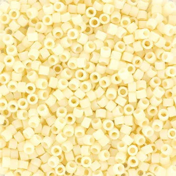 Miyuki Delica - Matte Opaque Dark Cream 11/0, 5 gram Miyuki