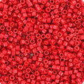 Miyuki Delica - Dyed Opaque Red 11/0, 5 gram Miyuki