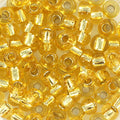 Miyuki Seed Beads - S/L LT Gold 6/0, 10 Gram Miyuki