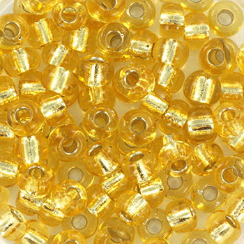 Miyuki Seed Beads - S/L LT Gold 6/0, 10 Gram Miyuki