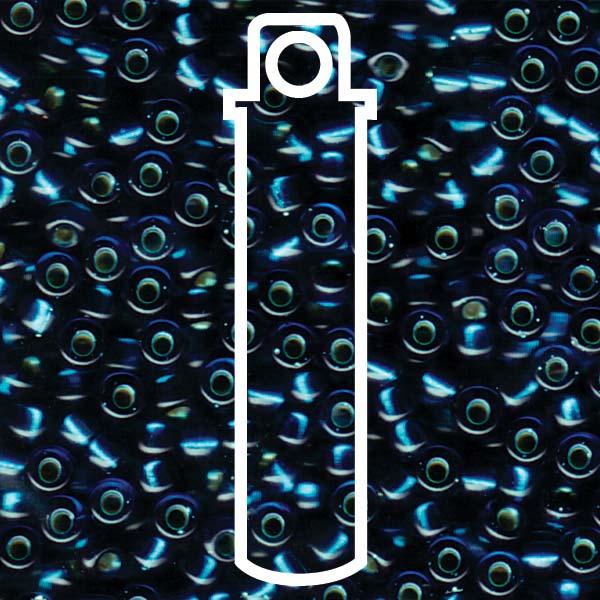 Miyuki Seed Beads - S/L Blue Zircone 6/0, 20 gram Miyuki