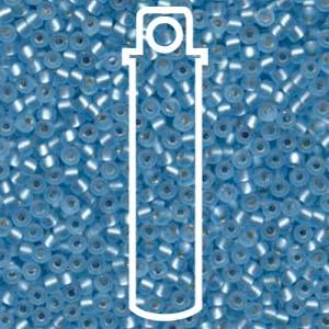 Miyuki Seed Beads - Matte S/L Aqua 8/0, 22 gram Miyuki