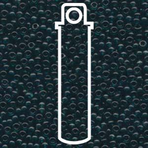Miyuki Seed Beads - TR DK Teal 8/0, 22 gram Miyuki