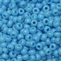 Miyuki Seed Beads - Opaque Light Blue 8/0 - 10 Gram Miyuki