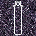 Miyuki Seed Beads - S/L DK Amethyst 11/0, 24 gram Miyuki